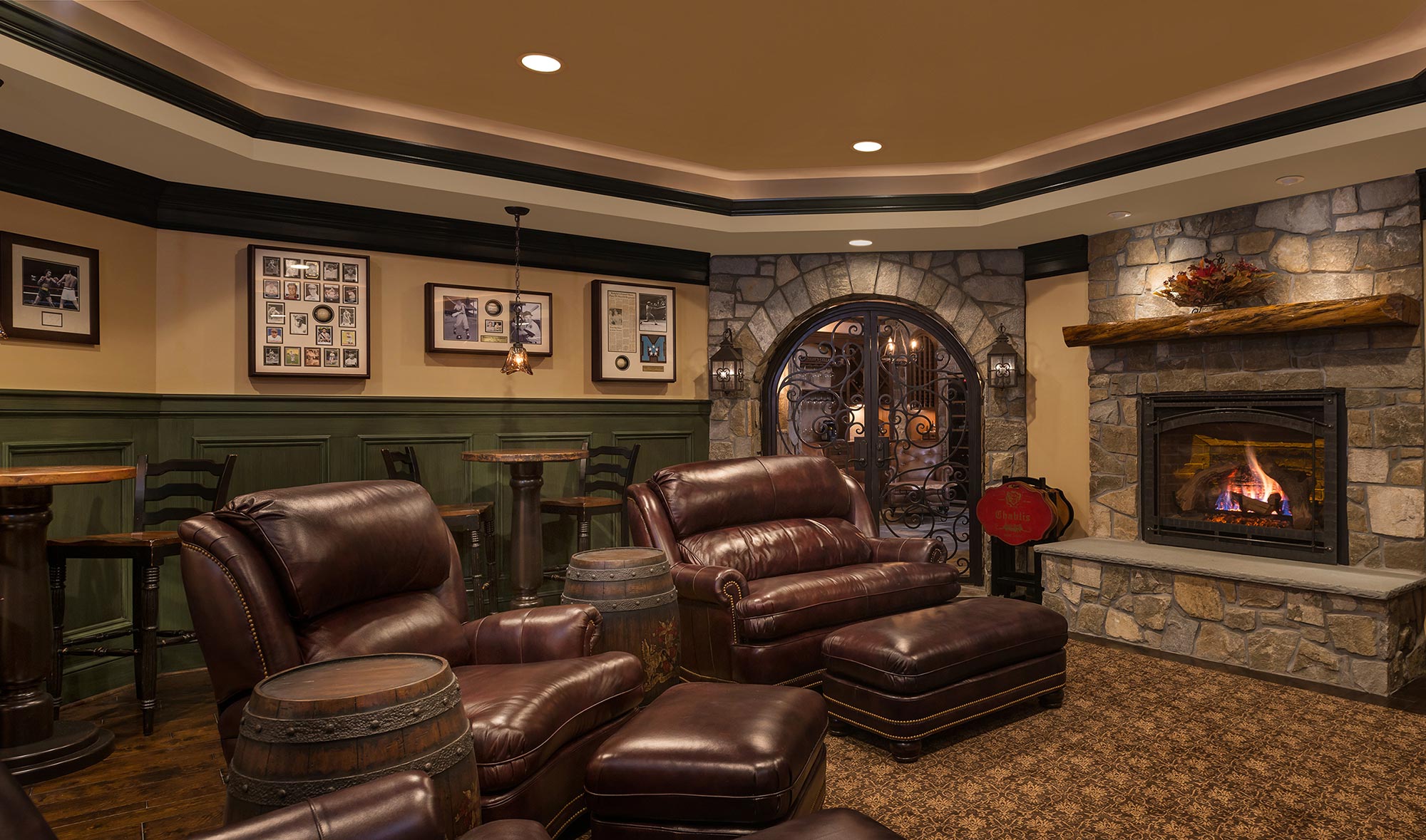 Northern Virginia Basement Interior Design