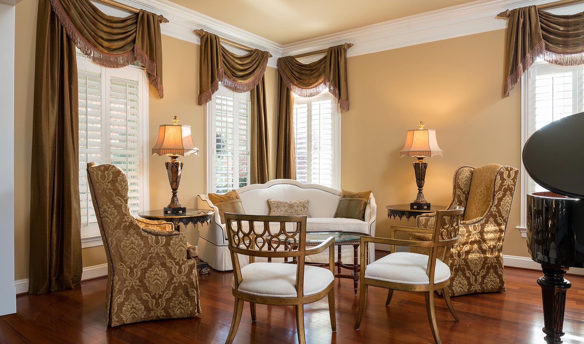 Leesburg Virginia Family Room Interior Design